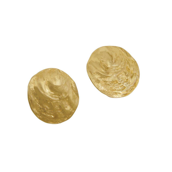 14k Yellow Gold Small Jingle Earrings