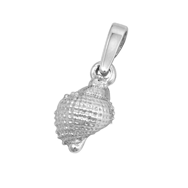 Sterling Silver Tiny Nutmeg Shell Pendant