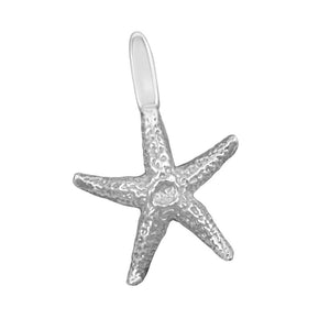 Sterling Silver Small Real Starfish Pendant