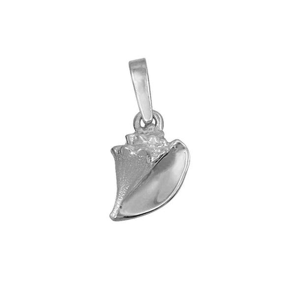 Sterling Silver Small Conch Shell Pendant