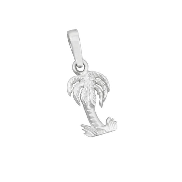 Sterling Silver Extra Small Palm Tree Pendant