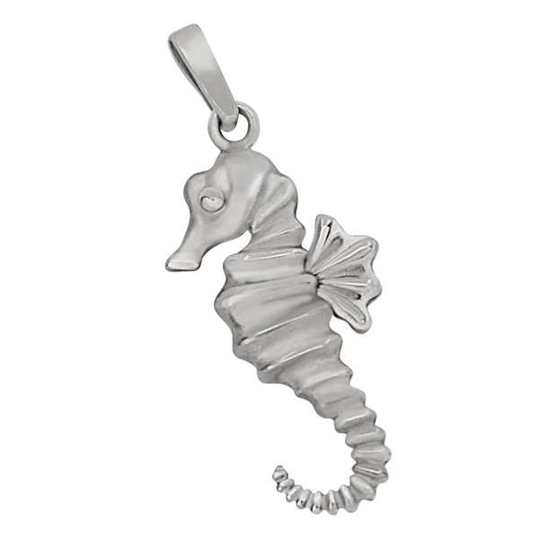 Sterling Silver Seahorse Pendant