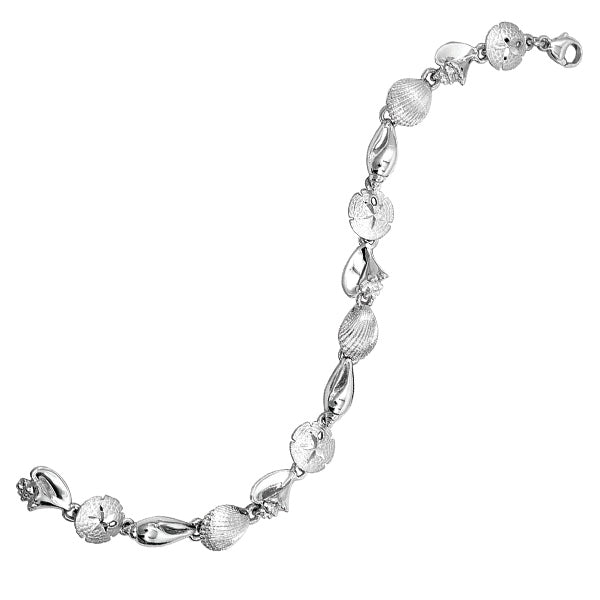 Sterling Silver Small Quad Bracelet