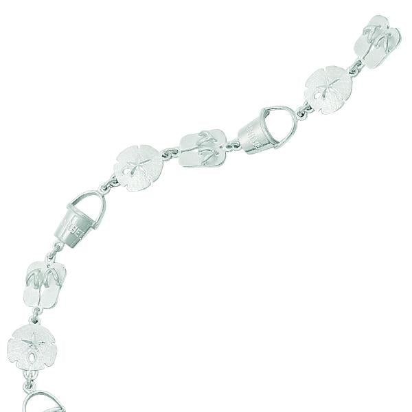 Sterling Silver Sanibel Beach Bracelet