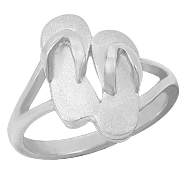 Sterling Silver "Sanibel Sandals" Ring