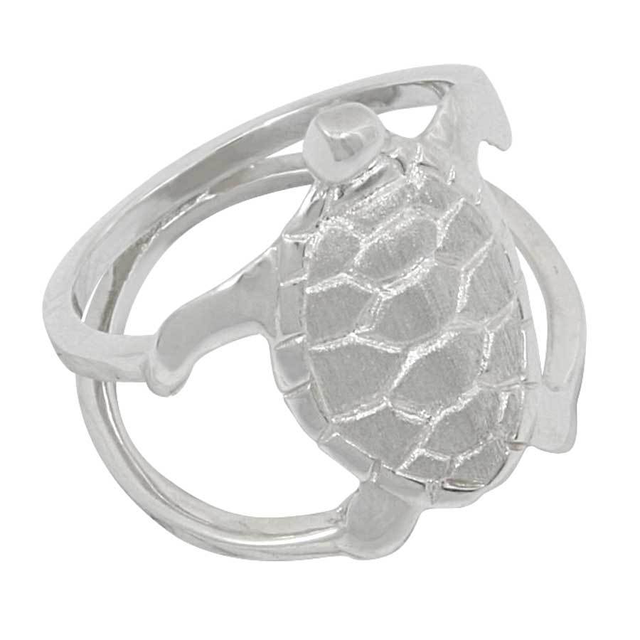 Silver Tortoise Ring (कछुआ मुद्रिका) | Buy Energized Kachua Ring