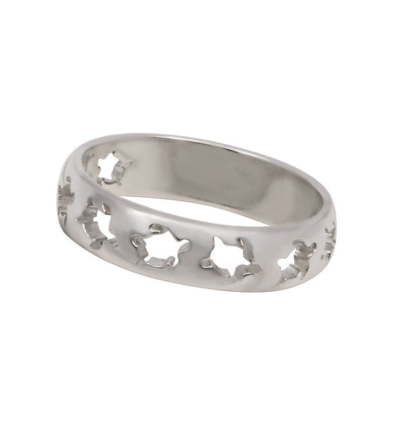 Sterling Silver 9 Turtle Tanline Band