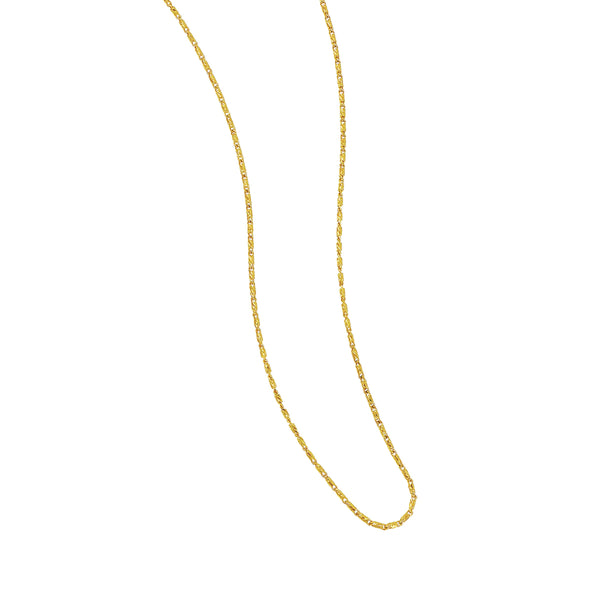 14k Yellow Gold 1.4mm Raso Chain 20