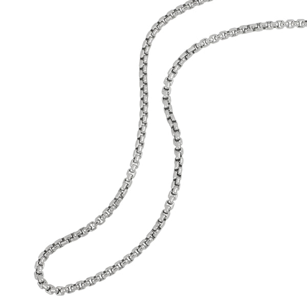 Sterling Silver 1.8 mm Round Box Chain 18