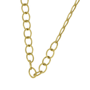 Syna 18 karat Yellow Gold Large link chain 30"